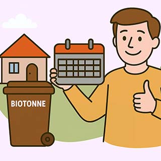 symbolbild 9. Seit wann gilt eine bundesweite Pflicht zum getrennten Sammeln von Bioabfällen?